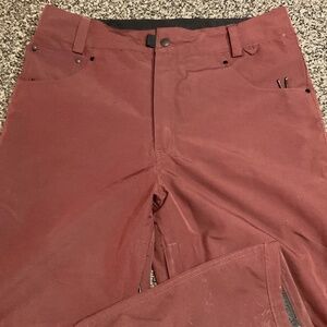 Ride Snow Board Pants, Size Large, Maroon